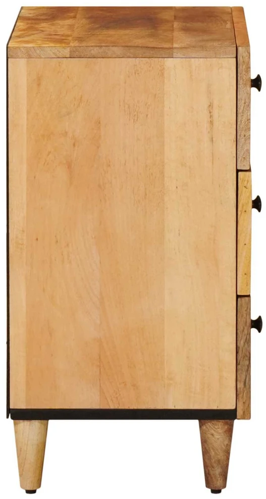 Naktinis staliukas Ruda 50 x 33 x 60 cm Kietas mango medis