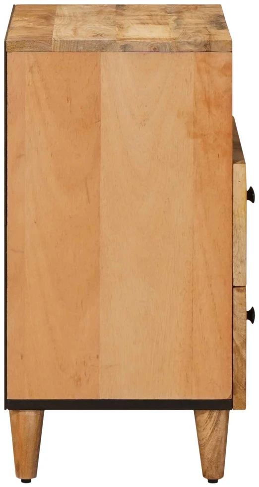 Naktinis staliukas Ruda 50 x 33 x 60 cm Kietas mango medis