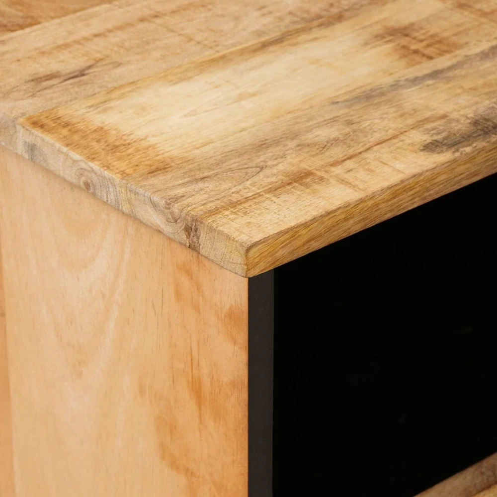 Naktinis staliukas Ruda 50 x 33 x 60 cm Kietas mango medis