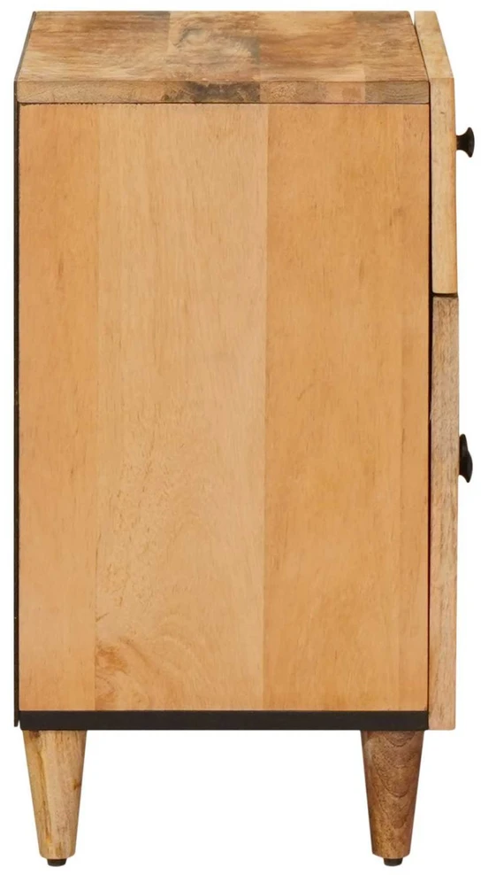 Naktinis staliukas Ruda 50 x 33 x 60 cm Kietas mango medis