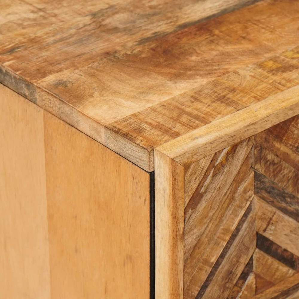 Naktinis staliukas Ruda 50 x 33 x 60 cm Kietas mango medis