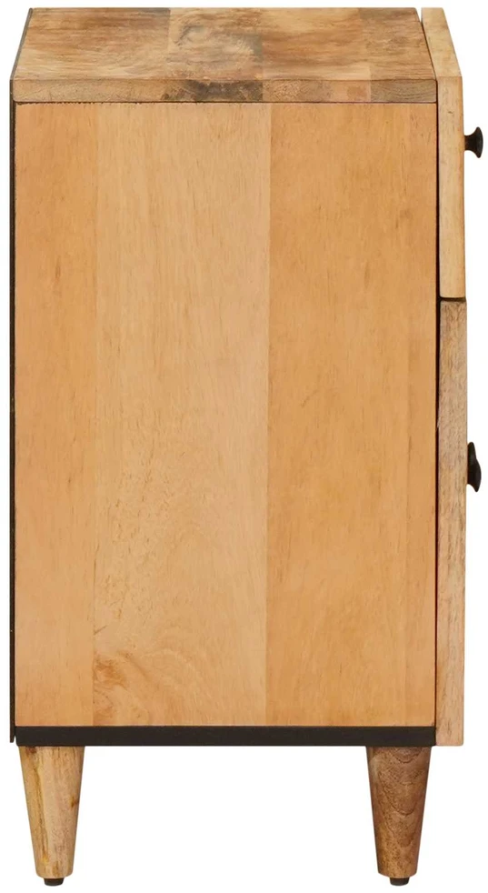 Naktinis staliukas Ruda 50 x 33 x 60 cm Kietas mango medis