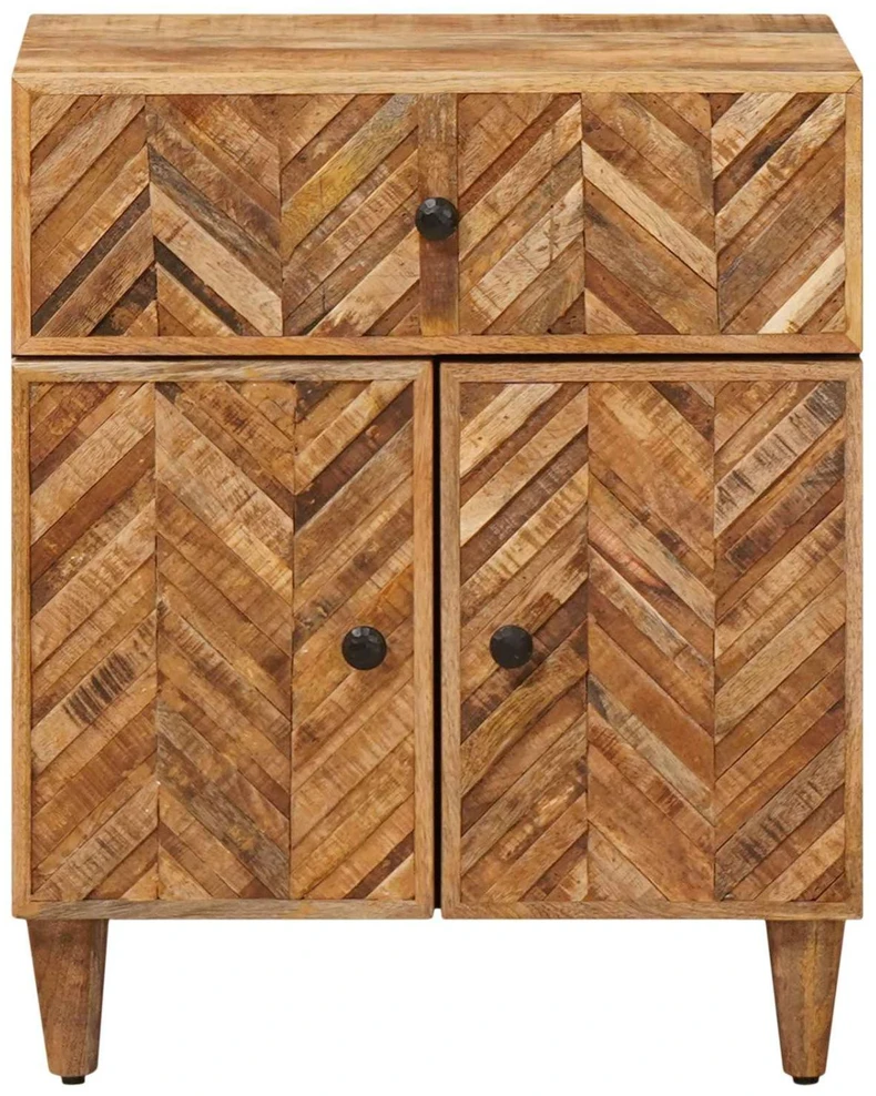 Naktinis staliukas Ruda 50 x 33 x 60 cm Kietas mango medis