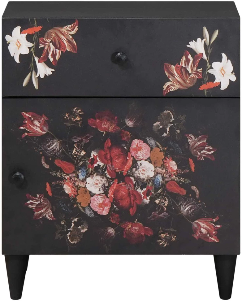 Naktinis staliukas su stalčių Įvairiaspalvis 50 x 33 x 60 cm