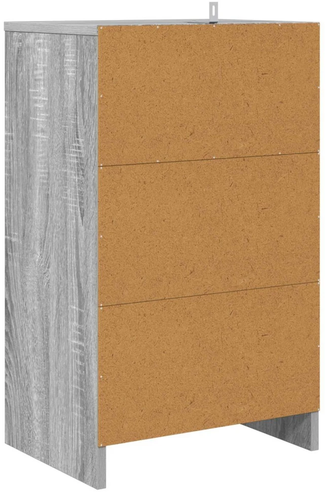 Naktinis staliukas Pilka Sonoma 40 x 30 x 67 cm