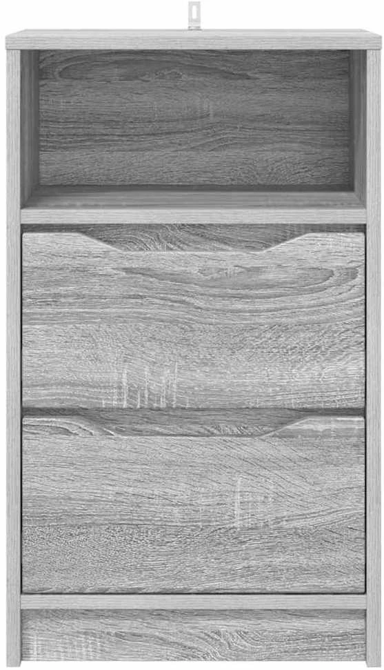 Naktinis staliukas Pilka Sonoma 40 x 30 x 67 cm