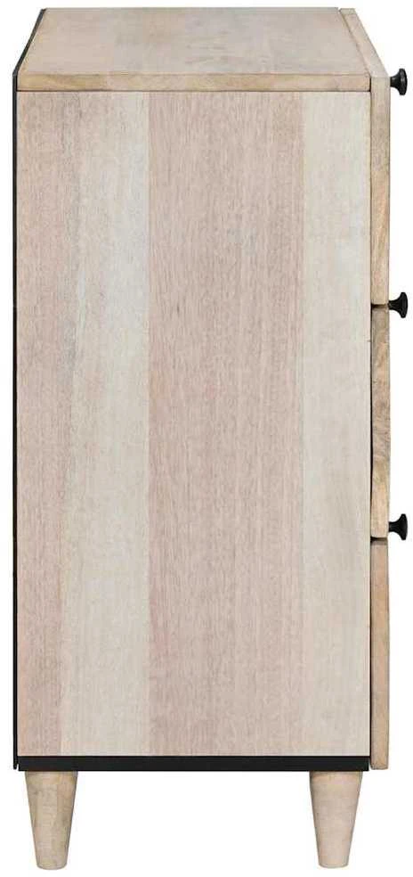 Šalia lovos spintelė Balta 50 x 33 x 62 cm Apdirbta mediena