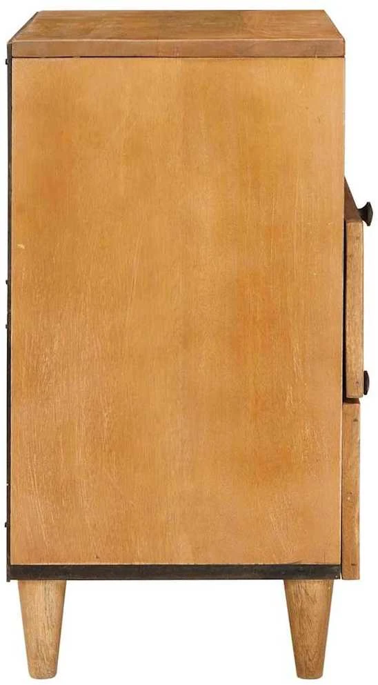 Šalia lovos spintelė Šviesiai rudas 50 x 33 x 62 cm