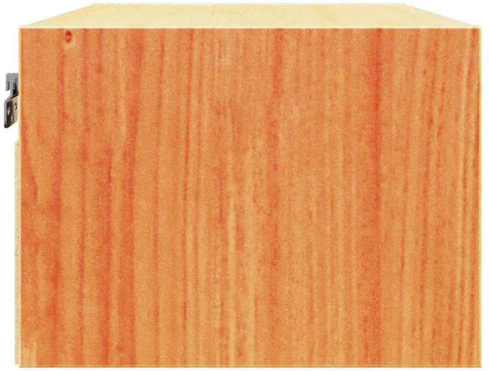Naktinis staliukas Vaško ruda 50 x 32,5 x 24 cm Pušies masyvas