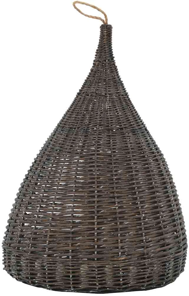 Namelis katėms su pagalv., pilkas, 40x60cm, gluosnis, tipi diz.