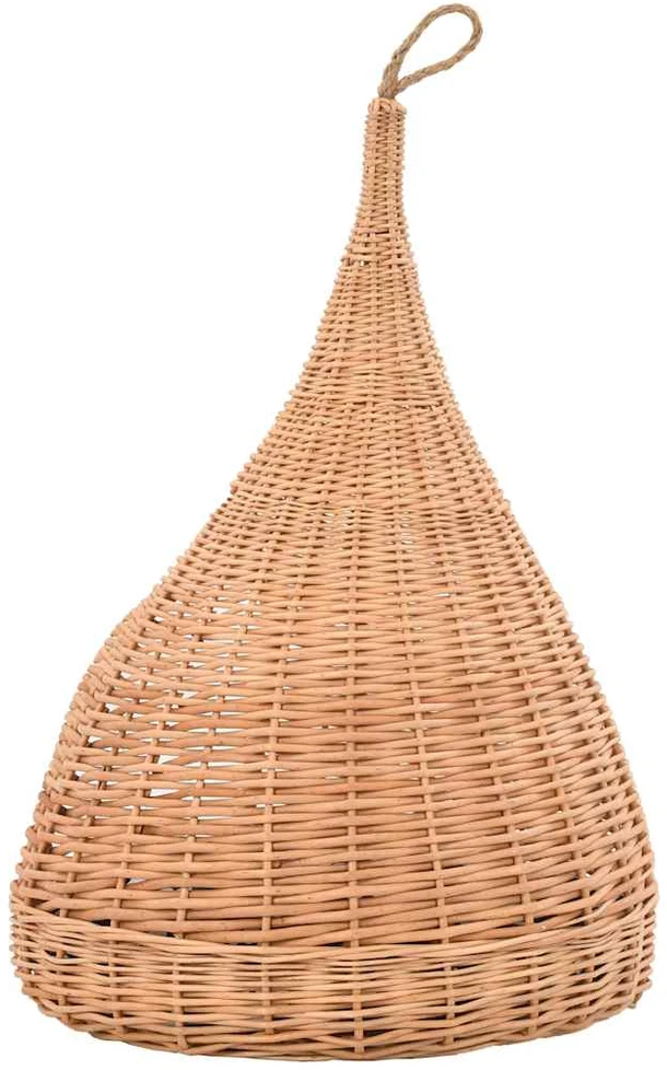 Namelis katėms su pagalvėle, 40x60cm, natūralus gluosnis, tipis