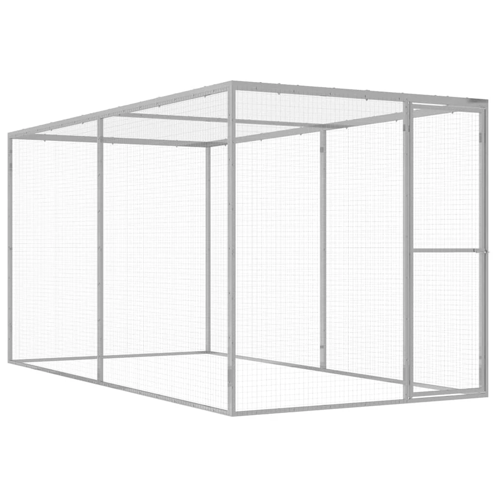 Narvas katėms, 3x1,5x1,5m, galvanizuotas plienas