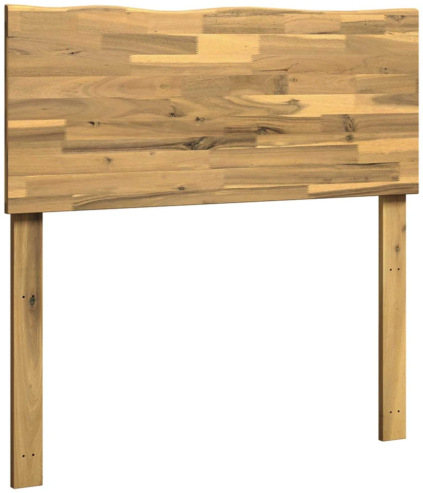 Natūralaus krašto galvūgalis ROSTOCK Balta 80 cm