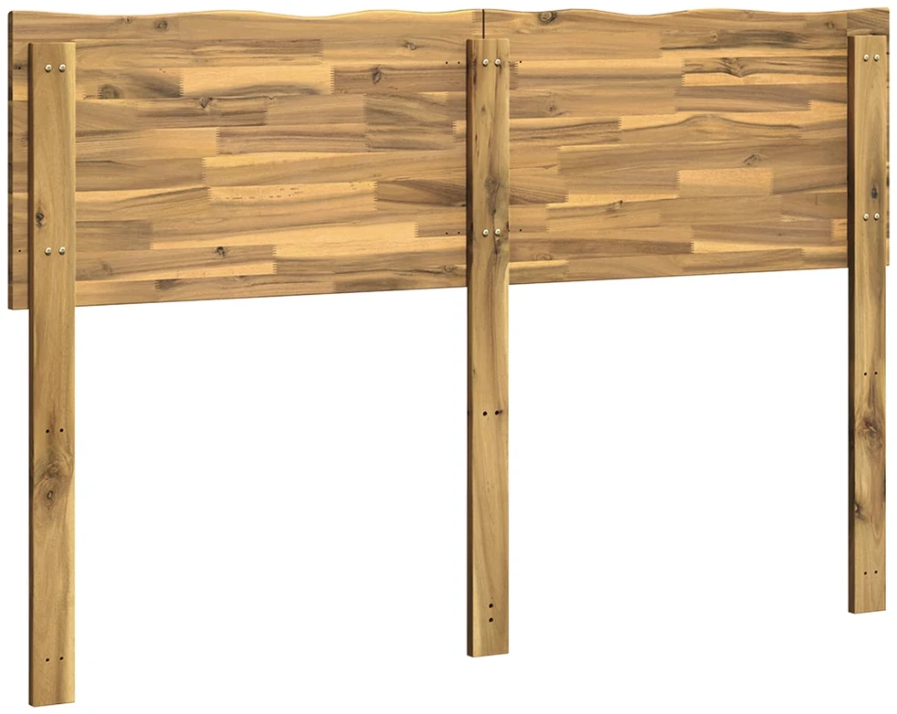 Natūralaus krašto galvūgalis ROSTOCK Balta 120 cm