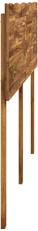 Natūralaus krašto galvūgalis ROSTOCK Natūrali 140 cm