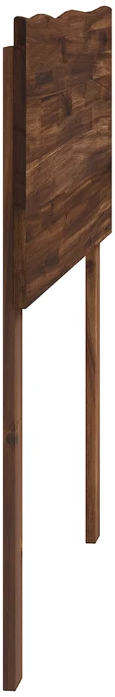 Natūralaus krašto galvūgalis ROSTOCK Tamsiai rudas 80 cm