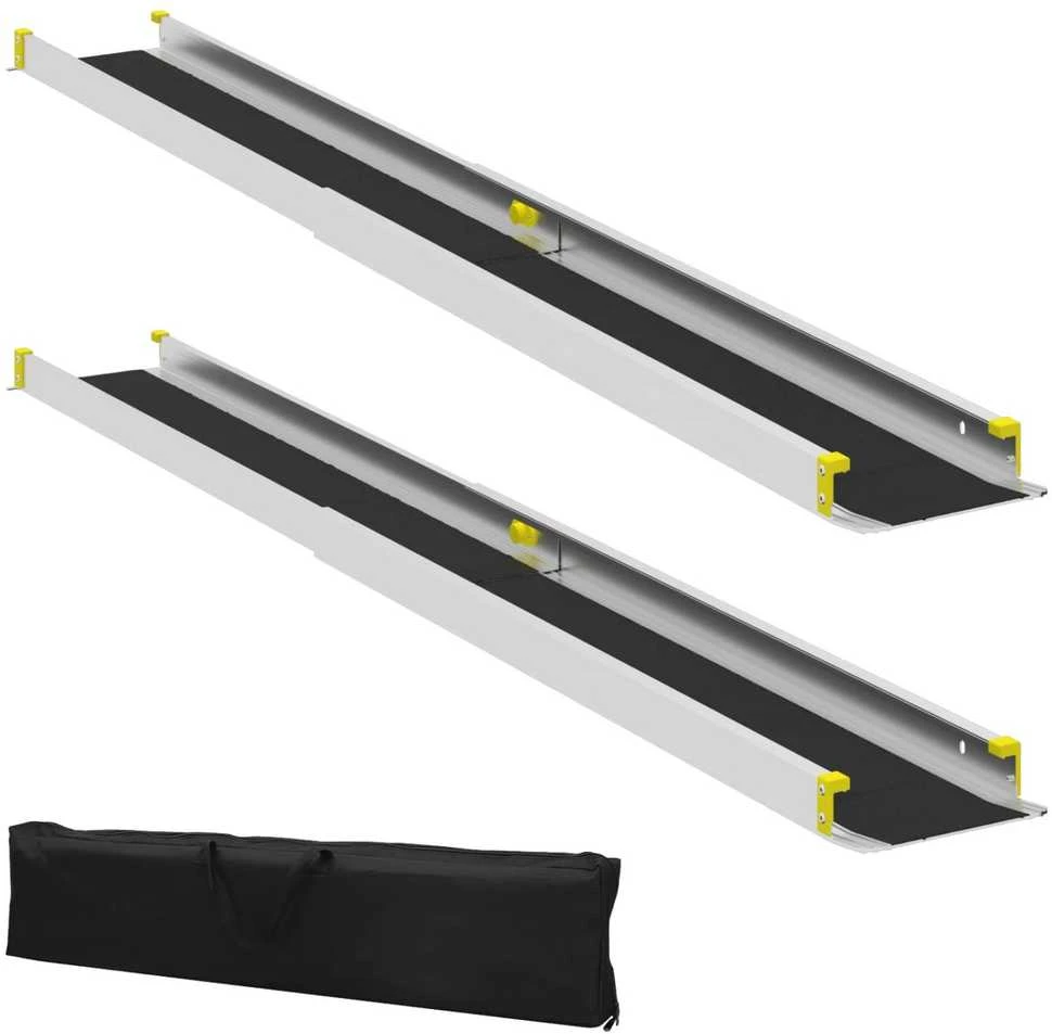Keltuvas vežimėliams 270 kg 2 pcs Juoda 183 x 19 x 5,6 cm