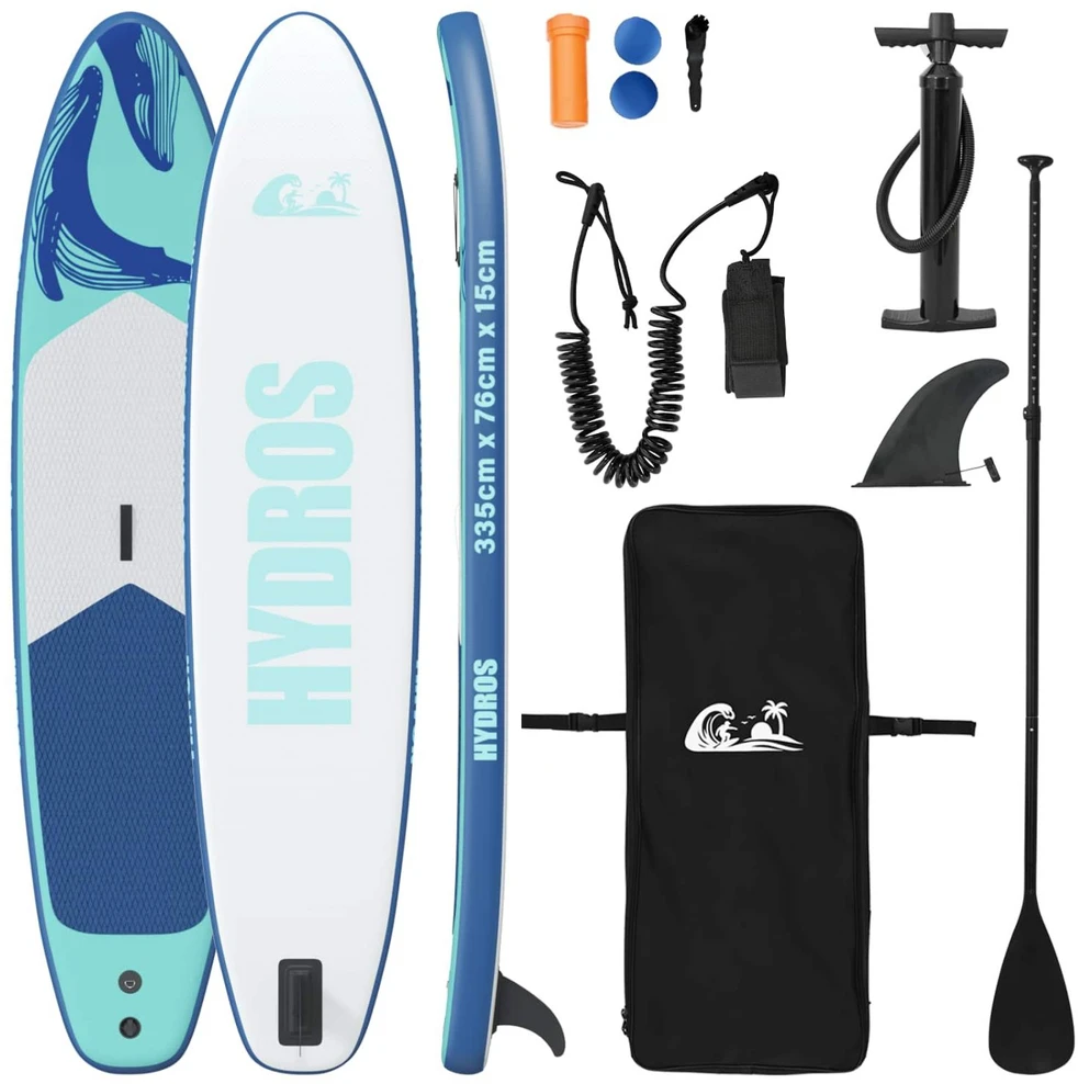 Pripučiamas Stand Up Paddle Board HYDROS 335 x 76 x 15 cm