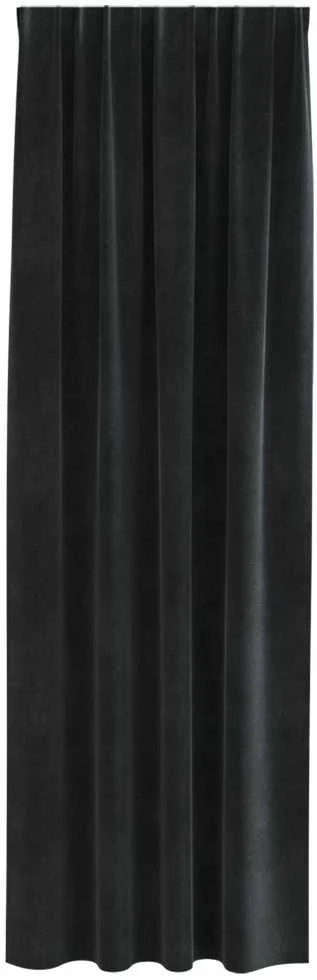 Užtemdymo užuolaidos 2 vnt. Juoda 140 x 260 cm Aksomas