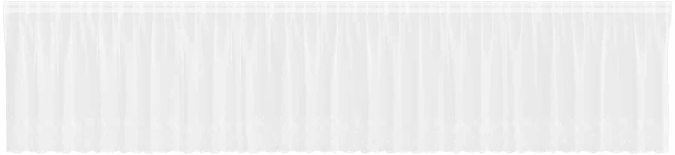 Nėrinių Užuolaida Balta 140 x 750 cm Poliesteris