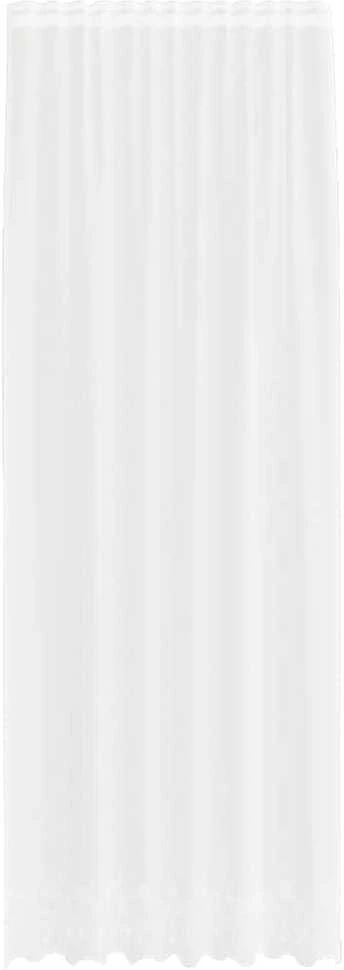 Nėrinių Užuolaida Balta 280 x 150 cm Poliesteris