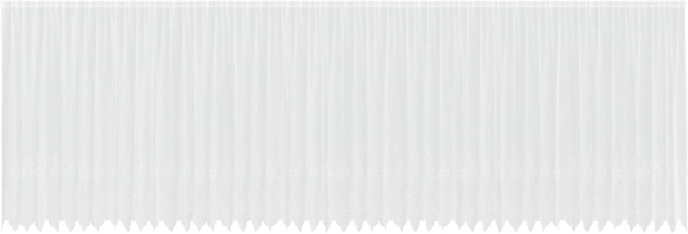Nėrinių Užuolaida Balta 200 x 1200 cm Poliesteris