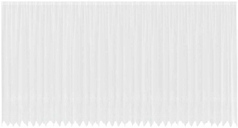 Nėrinių Užuolaida Balta 260 x 900 cm Poliesteris