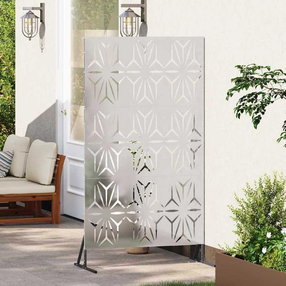 Privatumo žaliuzės 100 x 50 x 180 cm Nerūdijantis plienas