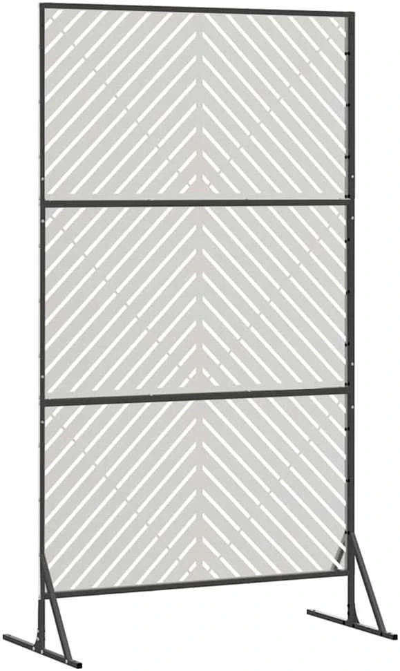 Privatumo žaliuzės 100 x 50 x 180 cm Nerūdijantis plienas