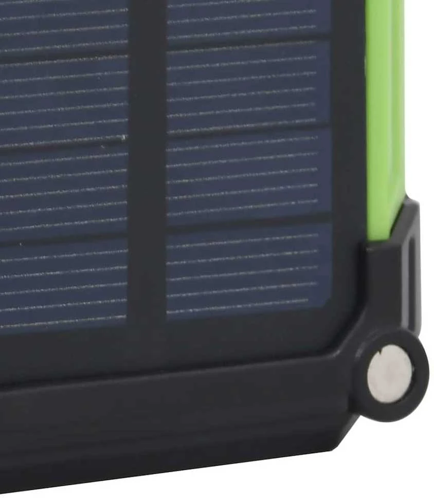 Nešiojamas saulės energijos pagalba veikiantis LED žibintas