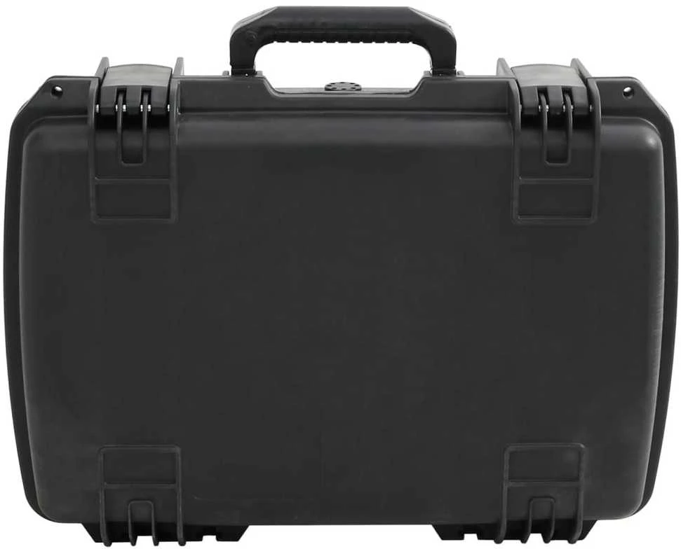 Nešiojamas skrydžio dėklas, juodos spalvos, 50,5x37x14,5cm, PP