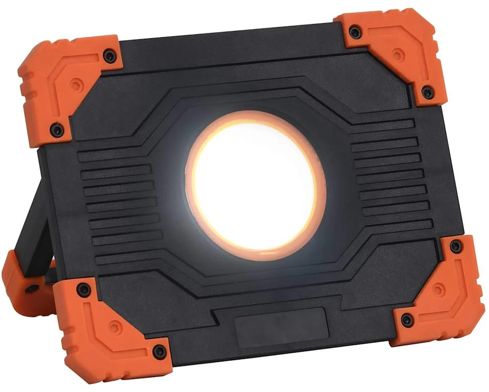 Nešiojamas taškinis LED žibintas, šaltas baltas, ABS, 10W