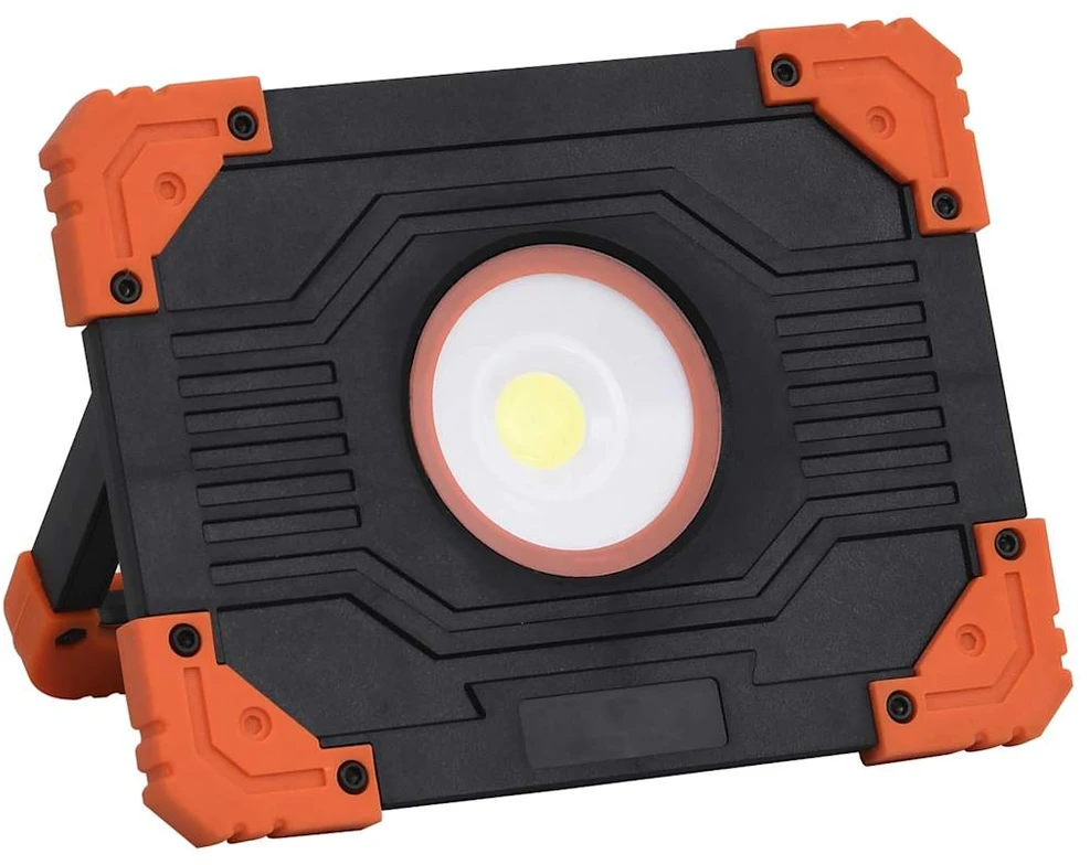 Nešiojamas taškinis LED žibintas, šaltas baltas, ABS, 10W