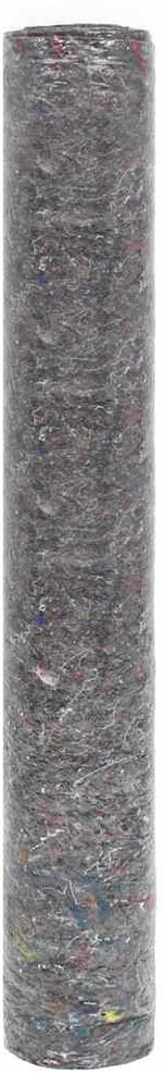 Neslyst. apsaug. kilimėlis, vilna, 2vnt., 50m, 180g/m², pilkas