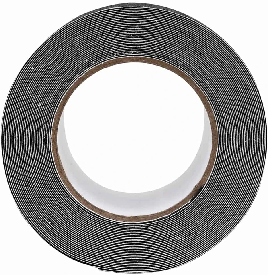 Neslystanti juosta, juodos spalvos, 0,1x10m, PVC