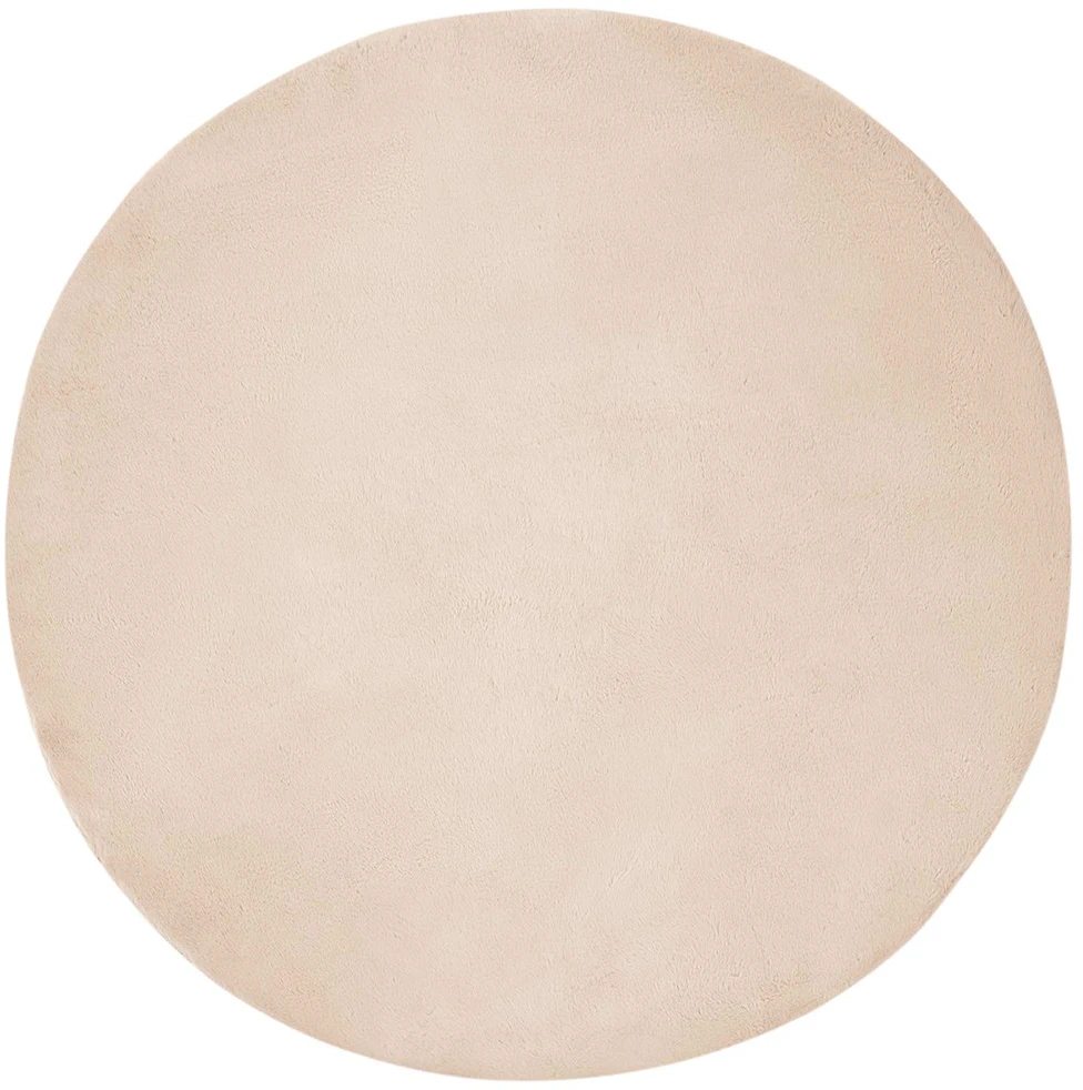 Neslystantis kilimas iš dirbtinio triušio kailio OLITE Taupe