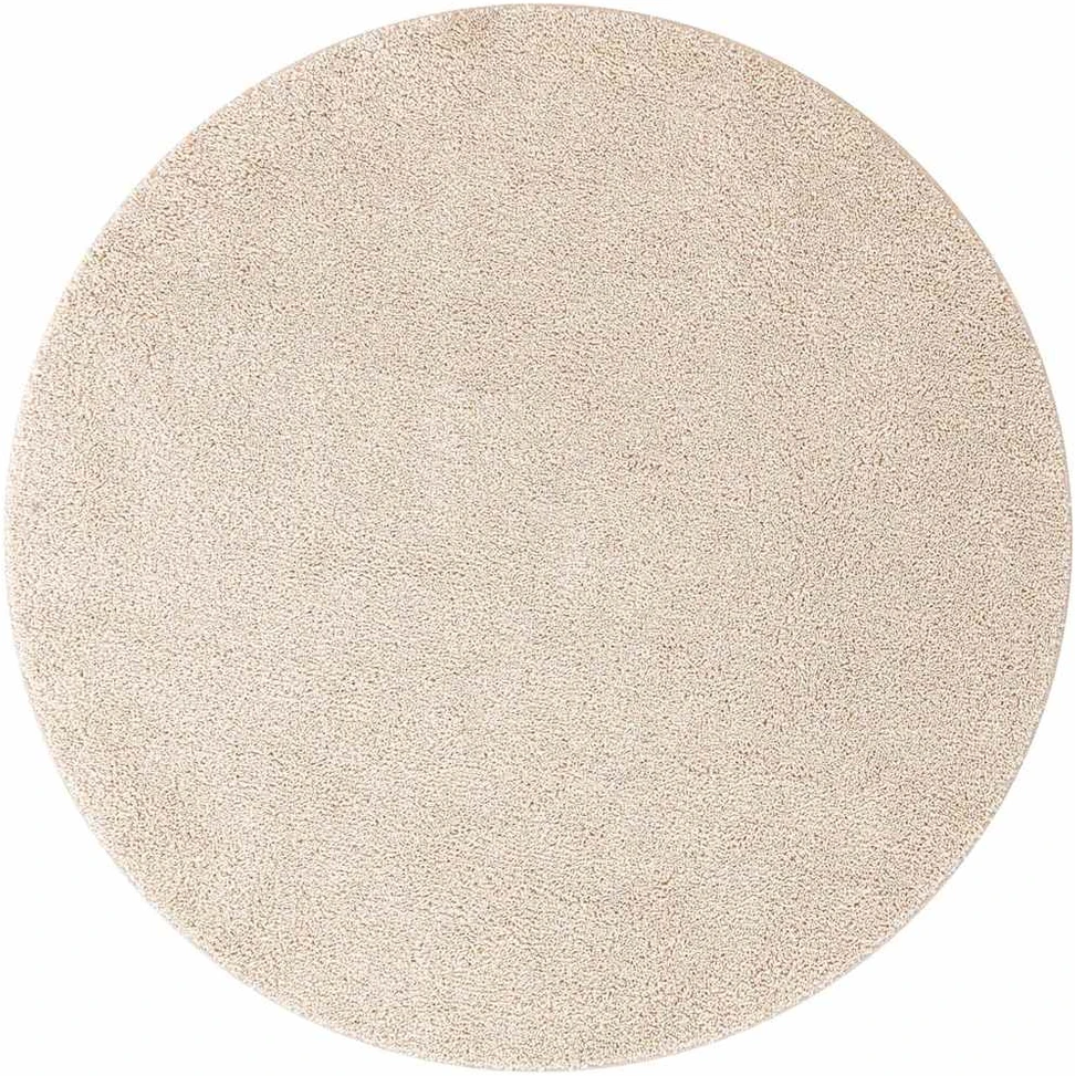 Neslystantis plaukuotas kilimas Kreminė 90 x 90 cm PP