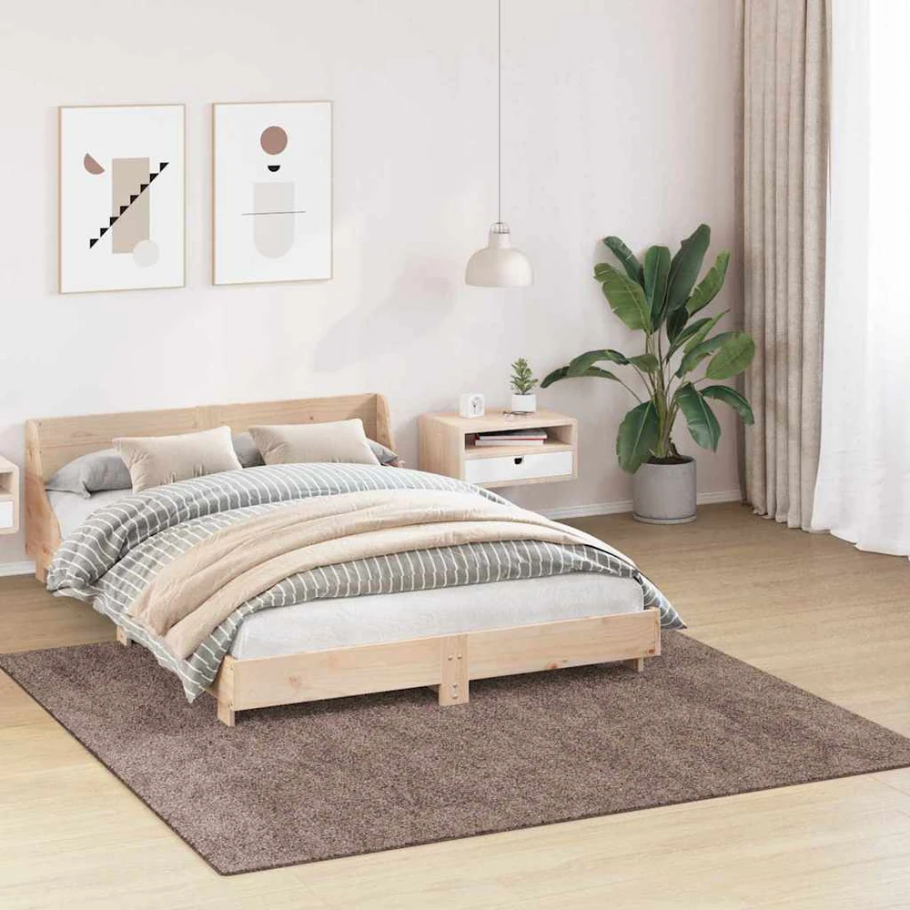 Neslystantis plaukuotas kilimas Ruda 200 x 200 cm PP