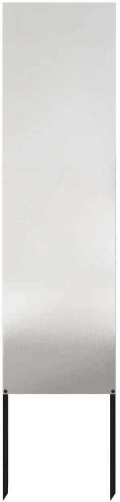 Sodo privatumo ekranas Sidabro 32 x 140 cm Nerūdijantis plienas