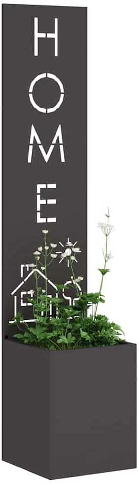 Sodo privatumo ekranas „Fretwork“ Juoda 32 x 32 x 150 cm