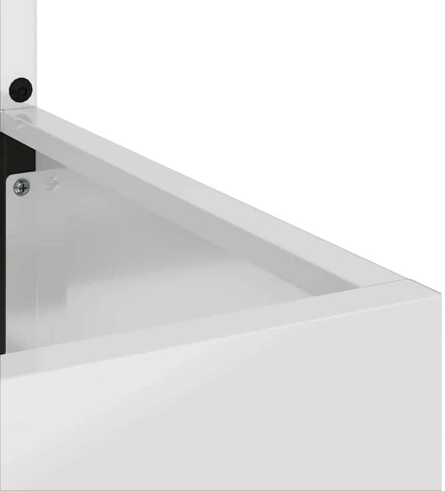 Sodo privatumo ekranas „Fretwork“ Sidabro 32 x 32 x 150 cm