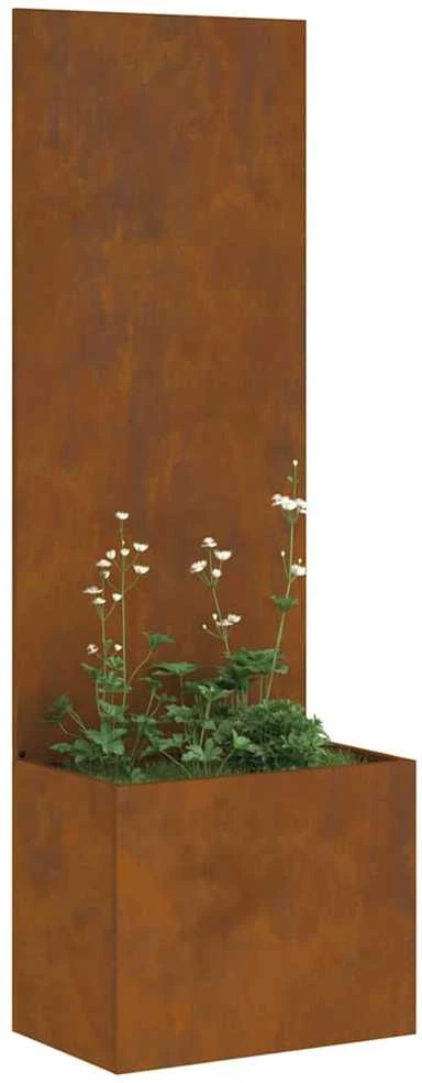 Sodo privatumo ekranas „Fretwork“ Rūdijanti 50 x 32 x 150 cm