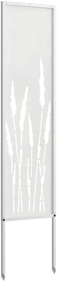 Sodo privatumo ekranas „Fretwork“ Balta 32 x 140 cm