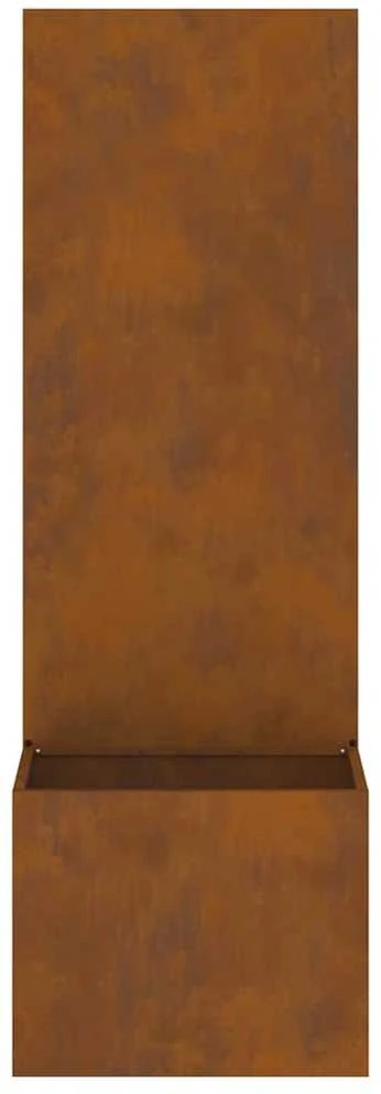 Sodo privatumo ekranas „Fretwork“ Rūdijanti 50 x 32 x 150 cm