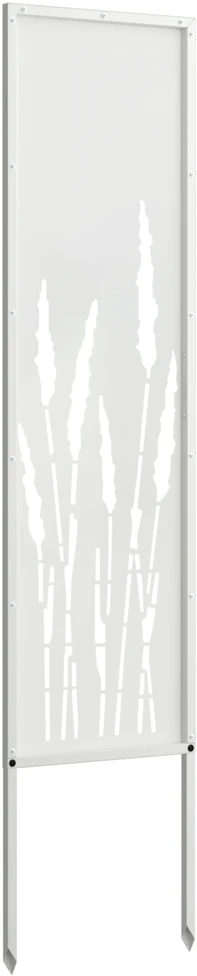 Sodo privatumo ekranas „Fretwork“ Balta 32 x 140 cm