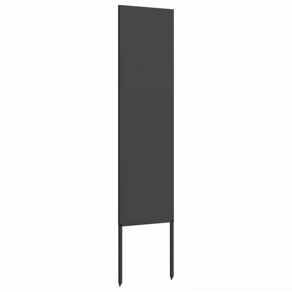 Sodo privatumo ekranas „Fretwork“ Juoda 32 x 140 cm