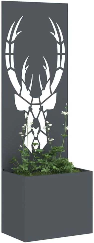 Sodo privatumo ekranas Antracitas 50 x 32 x 150 cm