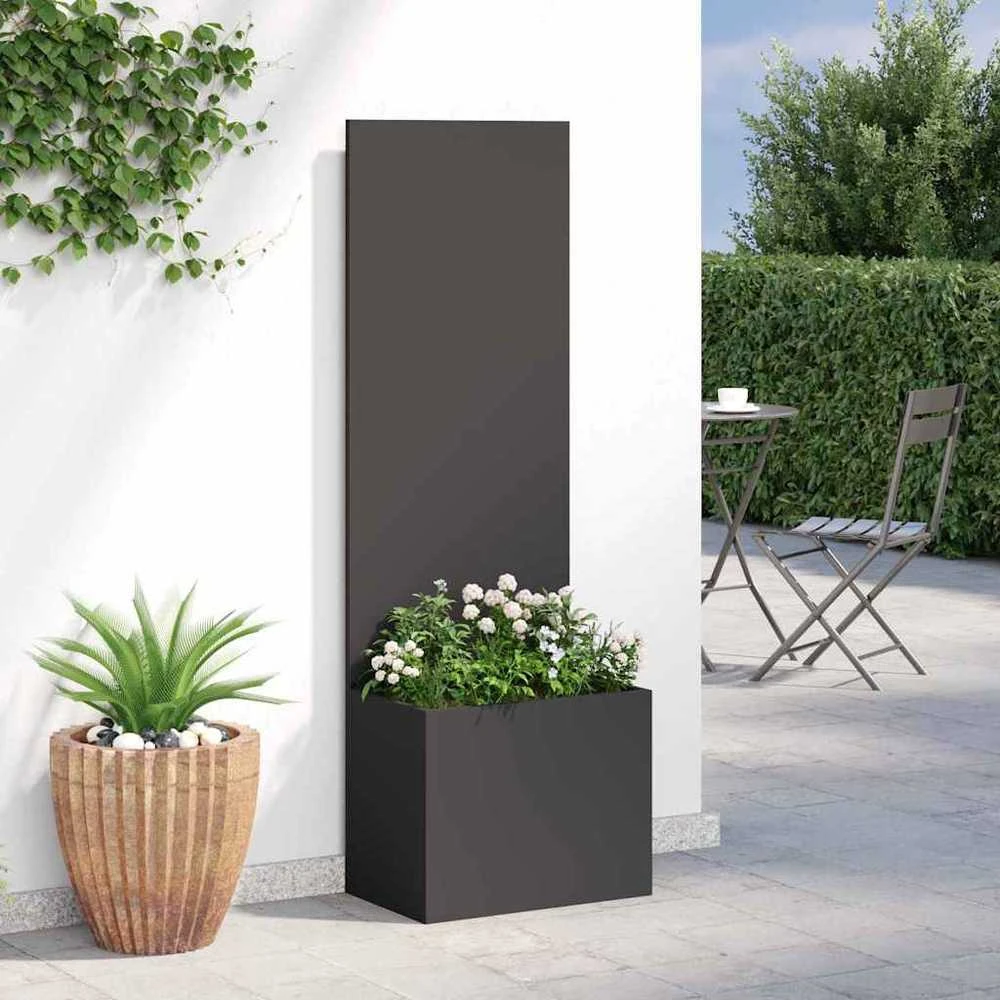 Sodo privatumo ekranas „Fretwork“ Juoda 50 x 32 x 150 cm
