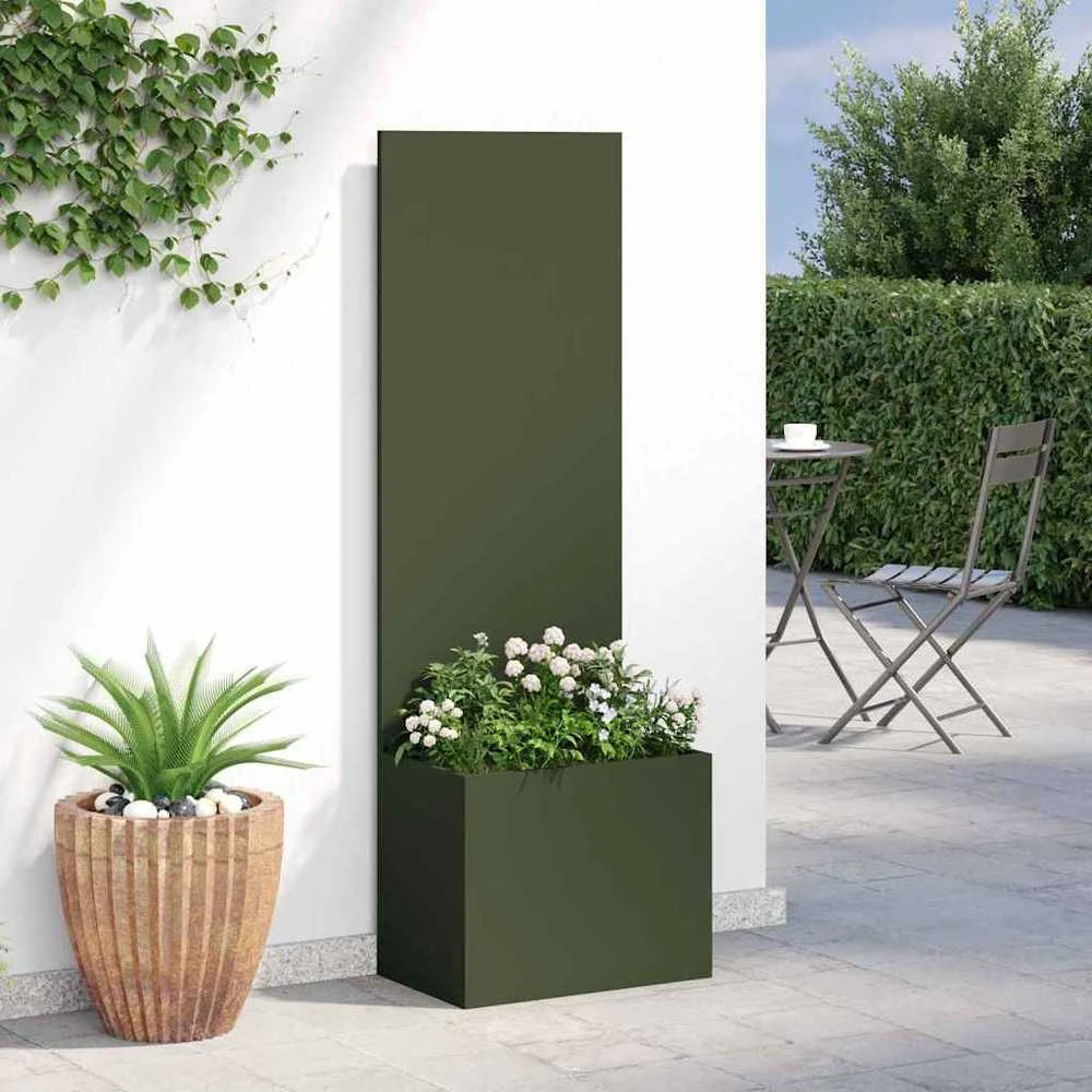 Sodo privatumo ekranas Alyvuogių žalia 50 x 32 x 150 cm