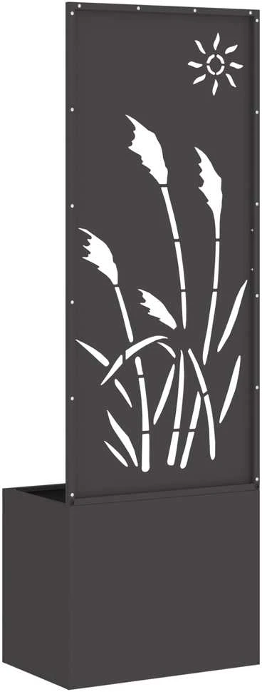 Sodo privatumo ekranas „Fretwork“ Juoda 50 x 32 x 150 cm